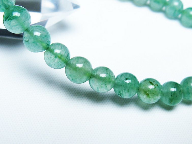 インド翡翠 ブレスレット 6mm [t127-11433] 3枚目