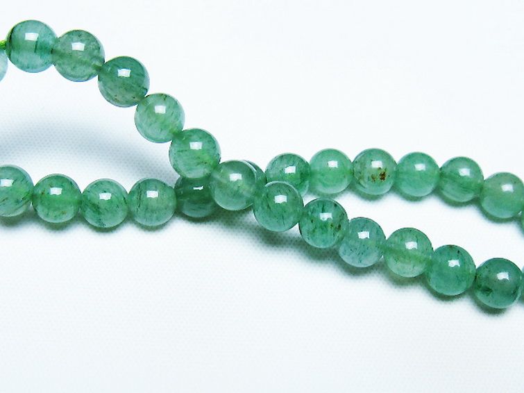 インド翡翠 ブレスレット 6mm [t127-11443] 2枚目