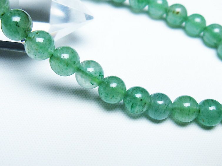 インド翡翠 ブレスレット 6mm [t127-11443] 3枚目