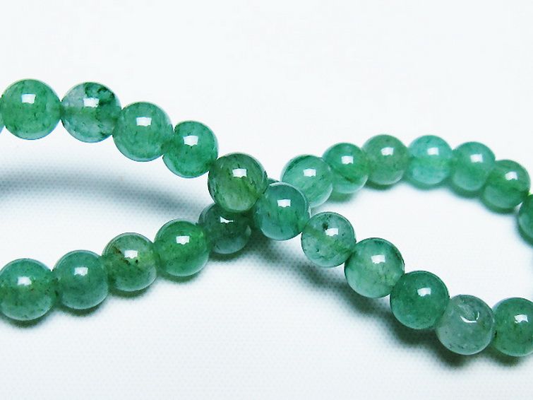 インド翡翠 ブレスレット 6mm [t127-11445] 2枚目