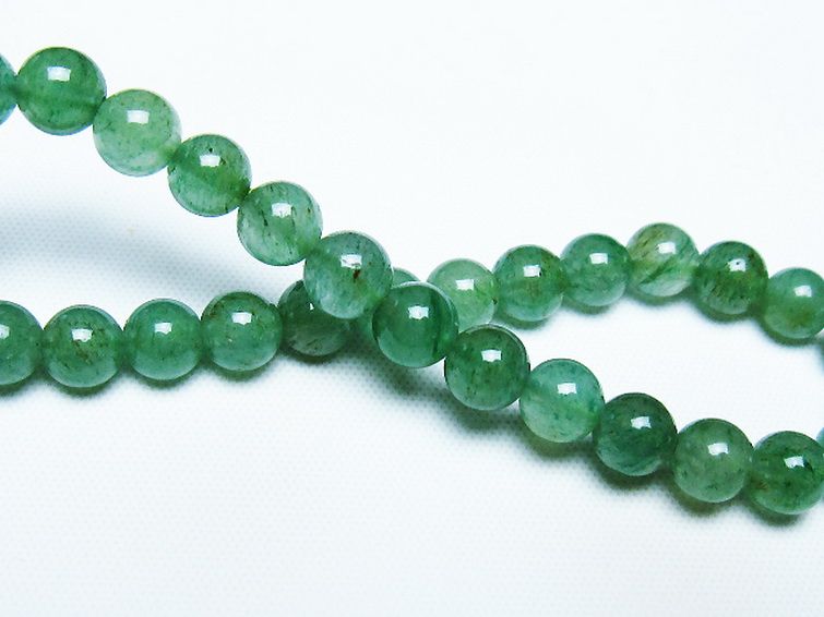 インド翡翠 ブレスレット 6mm [t127-11456] 2枚目