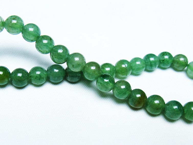 インド翡翠 ブレスレット 6mm [t127-11457] 2枚目