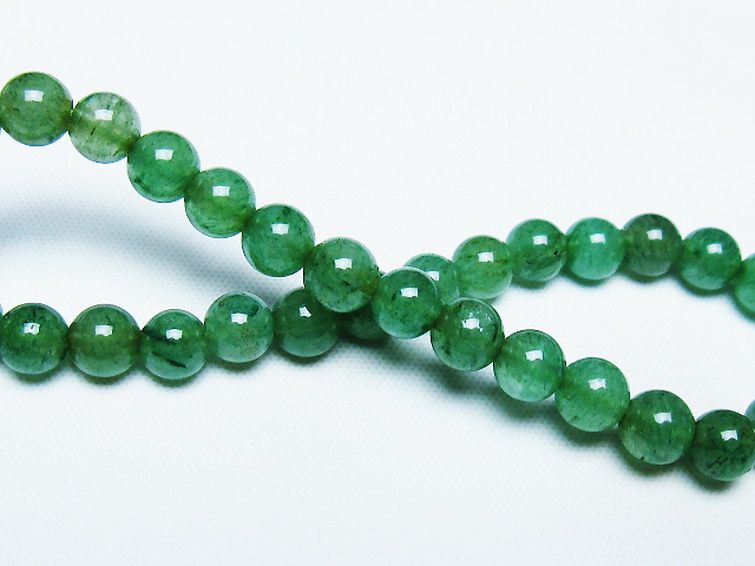 インド翡翠 ブレスレット 6mm [T127-11463] 2枚目