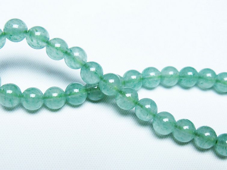 インド翡翠 ブレスレット 6mm [t127-11495] 2枚目