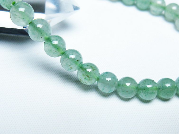 インド翡翠 ブレスレット 6mm [t127-11503] 3枚目