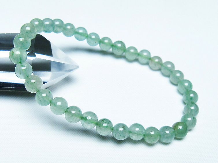インド翡翠 ブレスレット 6mm [T127-11504] 1枚目