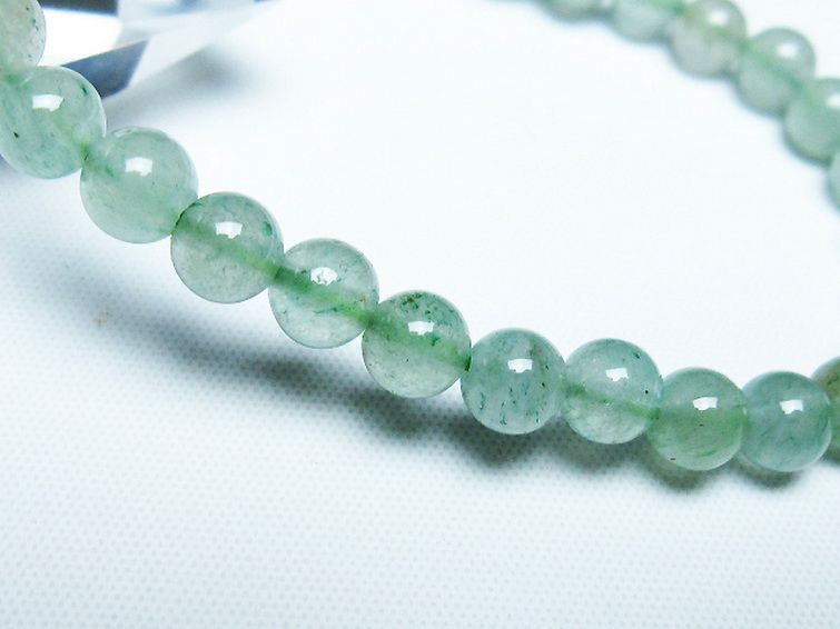 インド翡翠 ブレスレット 6mm [T127-11504] 3枚目