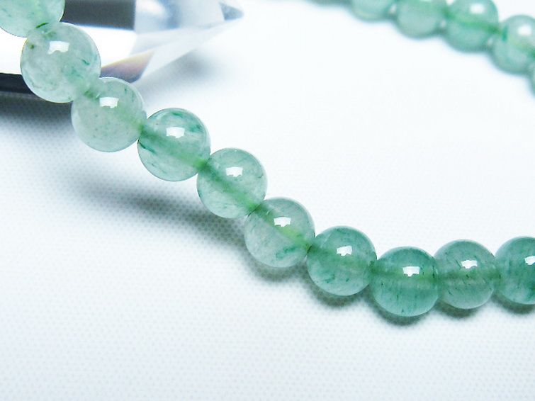 インド翡翠 ブレスレット 6mm [t127-11516] 3枚目