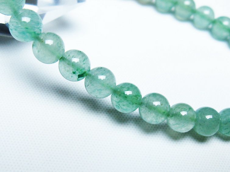 インド翡翠 ブレスレット 6mm [T127-11523] 3枚目