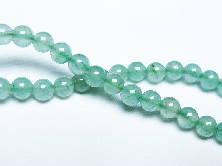 インド翡翠 ブレスレット 6mm [t127-11539] 2枚目