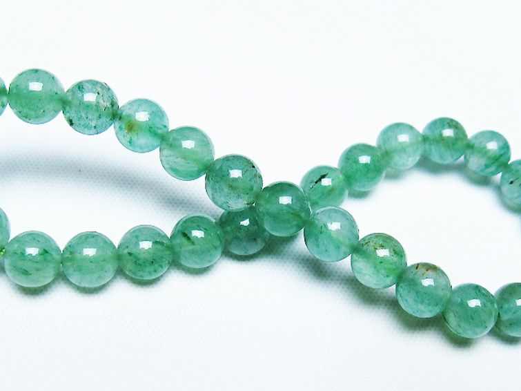 インド翡翠 ブレスレット 6mm [t127-11542] 2枚目