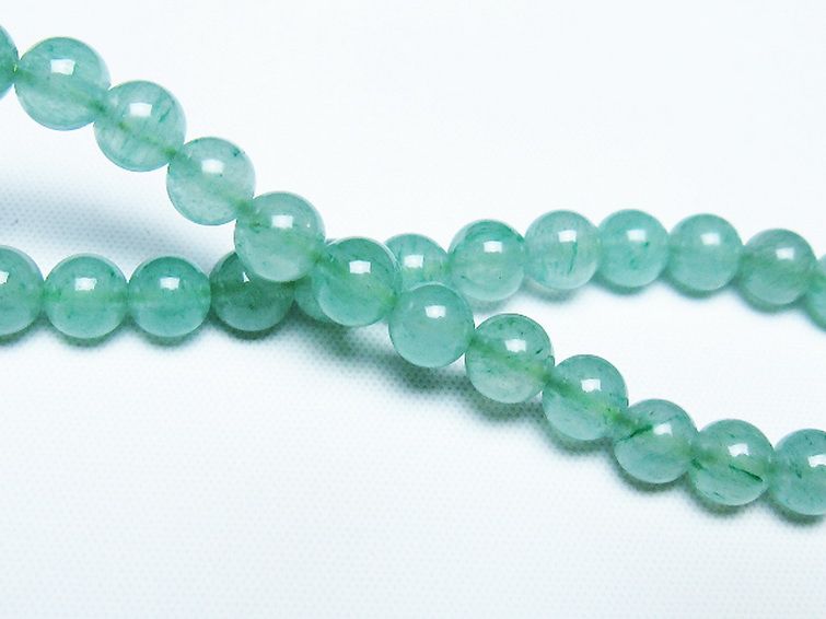 インド翡翠 ブレスレット 6mm [t127-11554] 2枚目