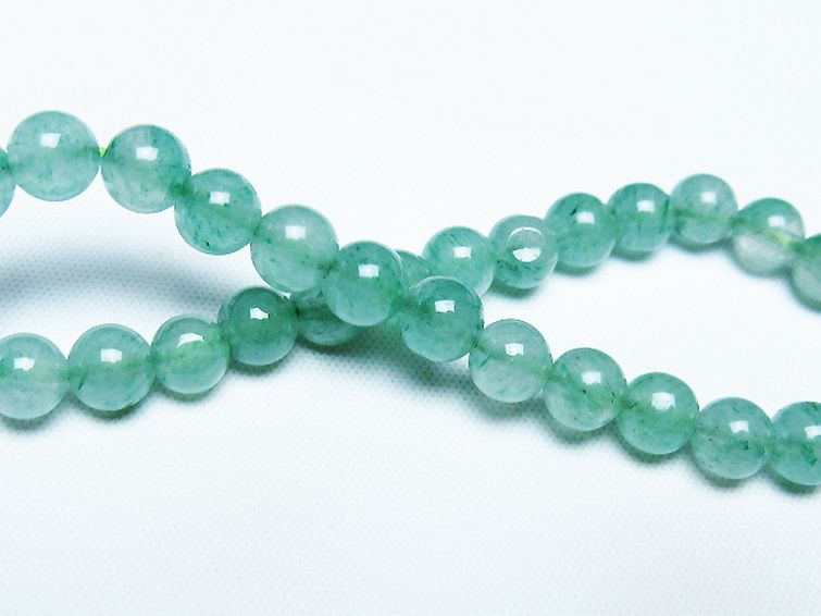インド翡翠 ブレスレット 6mm [t127-11563] 2枚目