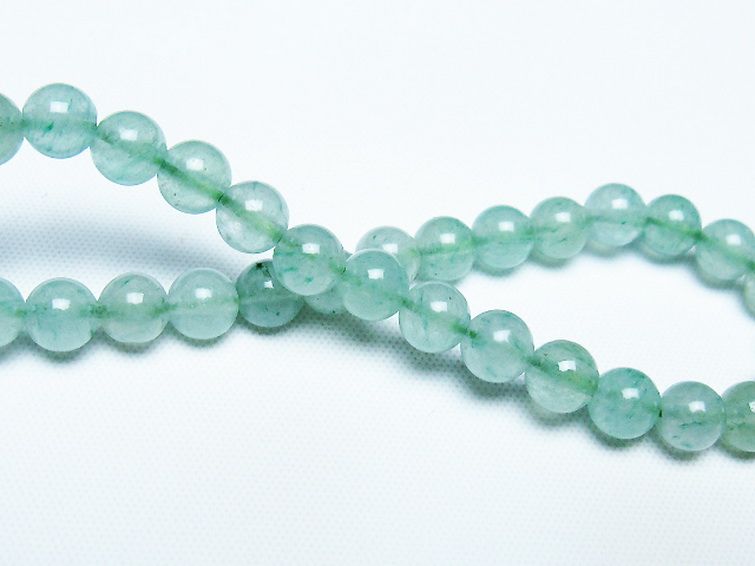 インド翡翠 ブレスレット 6mm [t127-11566] 2枚目
