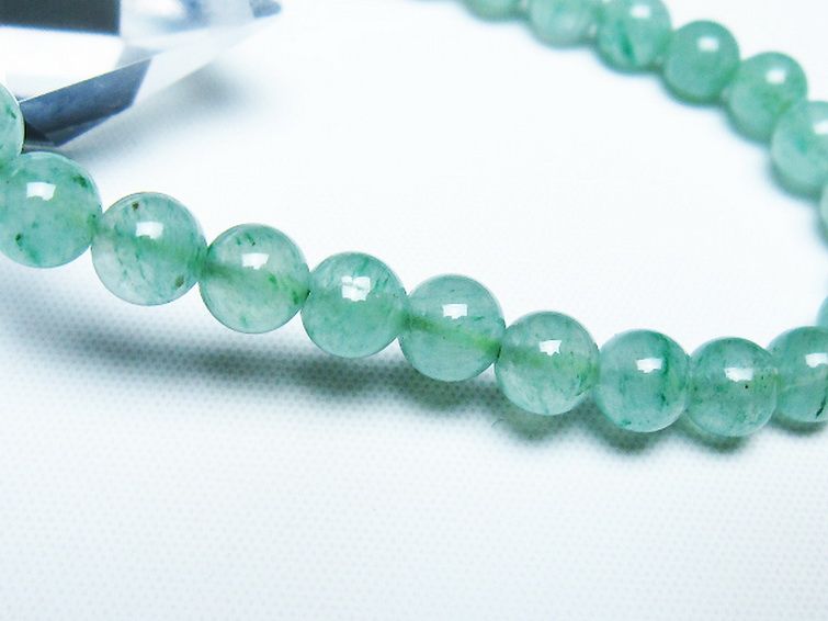 インド翡翠 ブレスレット 6mm [t127-11567] 3枚目