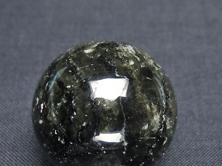 グリーンファントム 丸玉 29mm [t129-3092] 2枚目