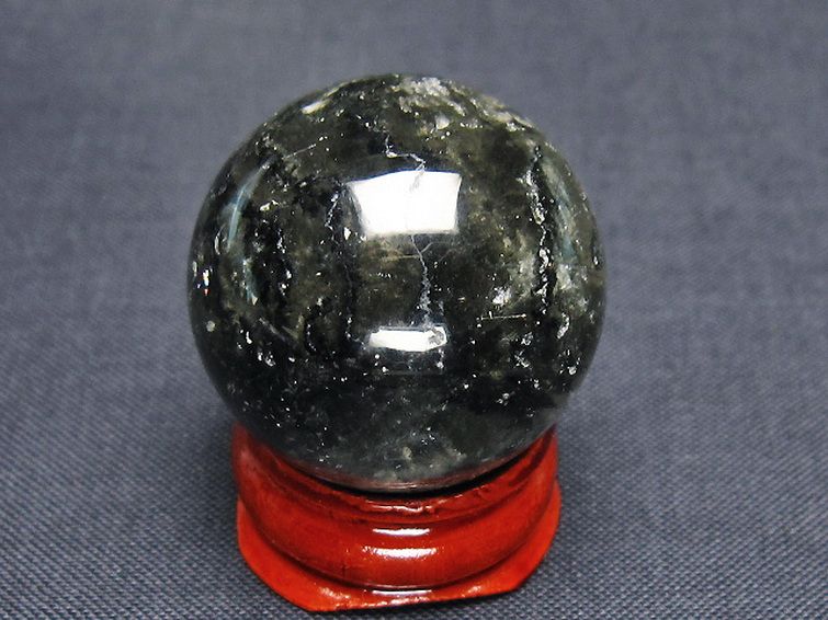 グリーンファントム 丸玉 29mm [t129-3092] 3枚目