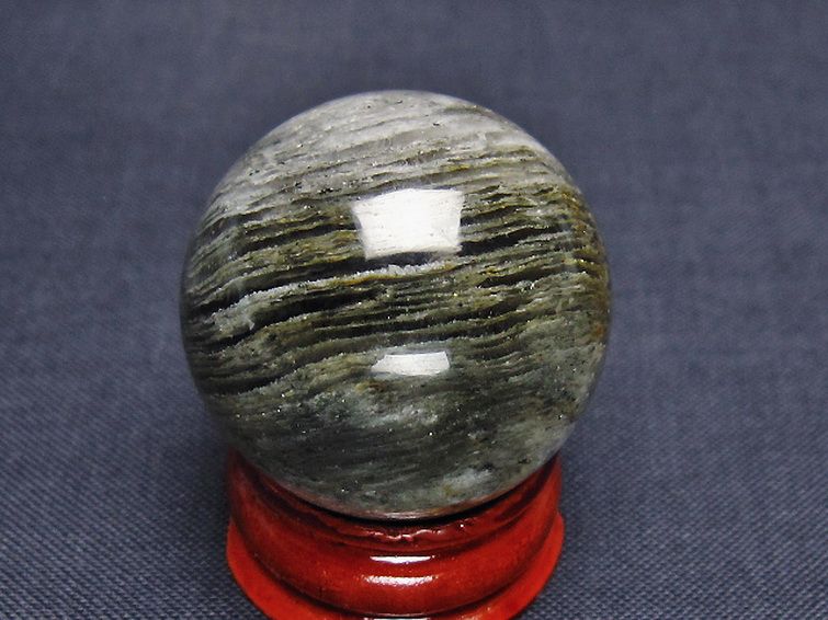 グリーンファントム 丸玉 28mm [t129-3094] 3枚目