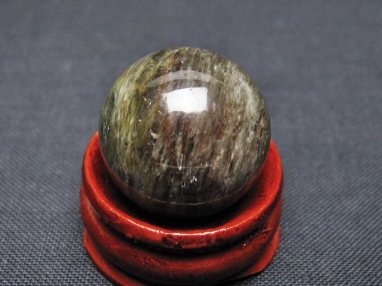 ガーデン水晶ファントム 丸玉 19mm [t129-3256] 3枚目