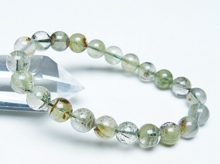 グリーンファントム ブレスレット 9mm [t13-10121] 1枚目