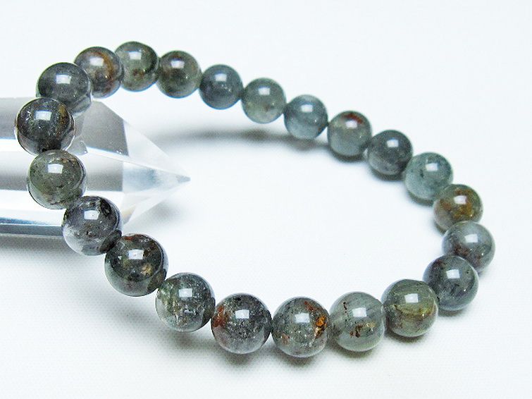 グリーンファントム ブレスレット 9mm [t13-10131] 1枚目