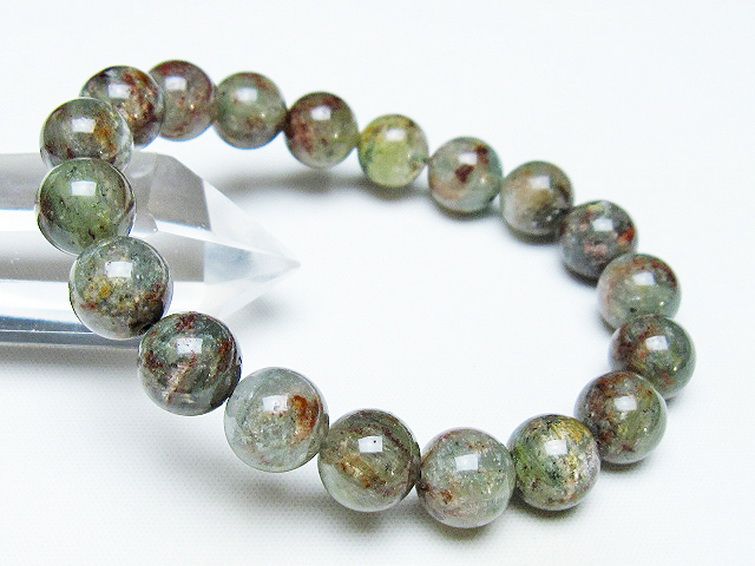 グリーンファントム ブレスレット 10mm [t13-10167] 1枚目