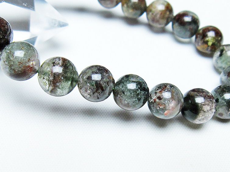 グリーンファントム ブレスレット 8mm [T13-10261] 3枚目