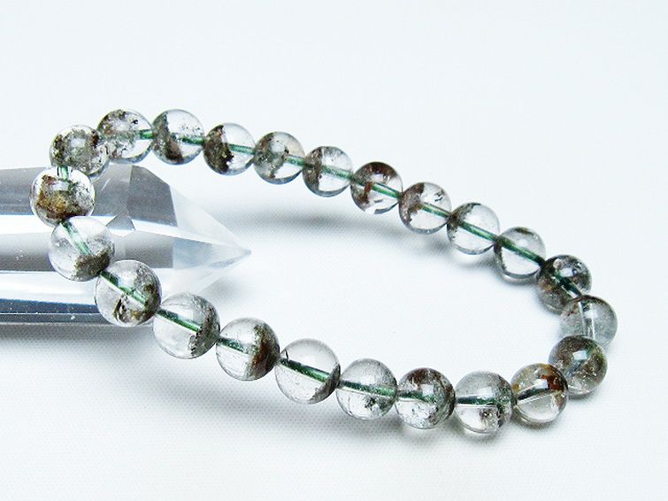 グリーンファントム ブレスレット 8mm [T13-10282] 1枚目