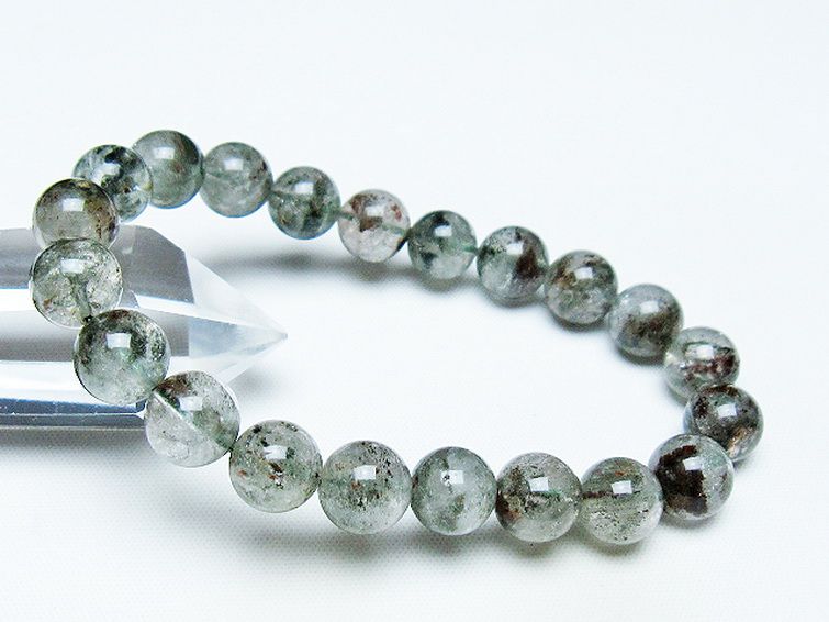 グリーンファントム ブレスレット 9mm [t13-10330] 1枚目