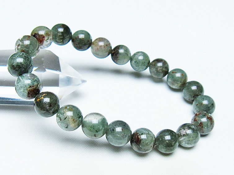 グリーンファントム ブレスレット 9mm [t13-10336] 1枚目