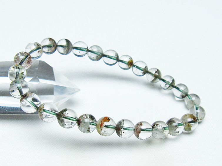 グリーンファントム ブレスレット 7mm [t13-10357] 1枚目