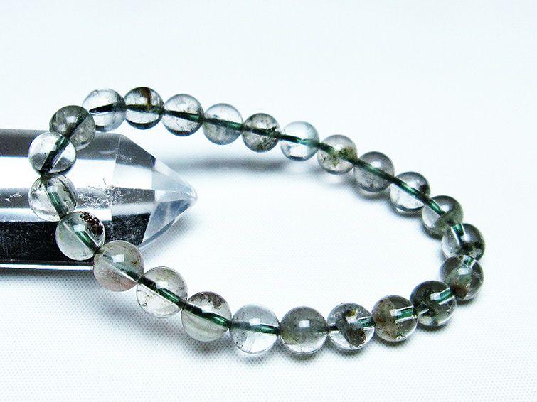 グリーンファントム ブレスレット 8mm [t13-9713] 1枚目