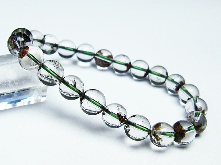 グリーンファントム ブレスレット 9mm [t13-9856] 1枚目