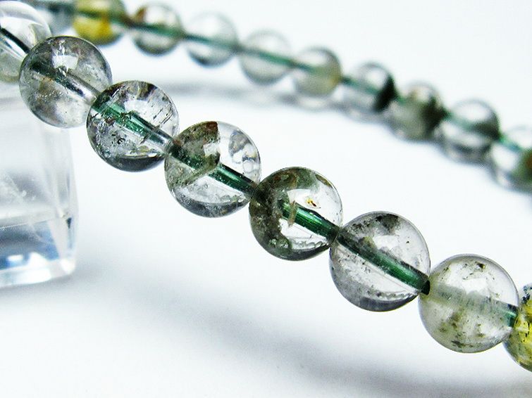 グリーンファントム ブレスレット 7mm [t13-9875] 3枚目