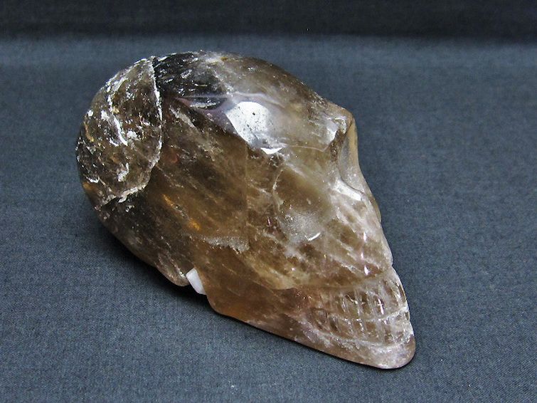 ライトニング水晶 ドクロ[T130-2107] 3枚目