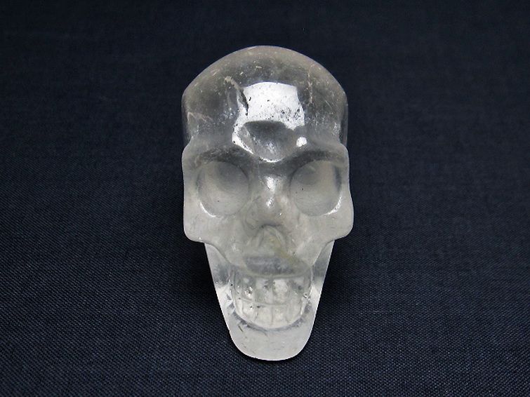 ヒマラヤ水晶 ドクロ[T130-2132] 1枚目