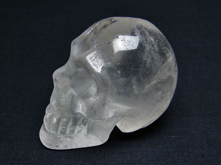 ヒマラヤ水晶 ドクロ[T130-2132] 3枚目