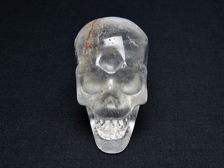 ヒマラヤ水晶 ドクロ[T130-2162] 1枚目