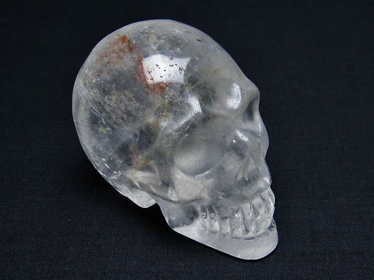 ヒマラヤ水晶 ドクロ[T130-2162] 2枚目