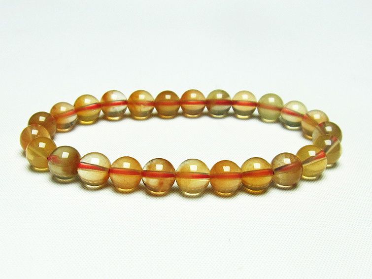 レッドラビットヘアールチル ブレスレット [T131-2106] 1枚目