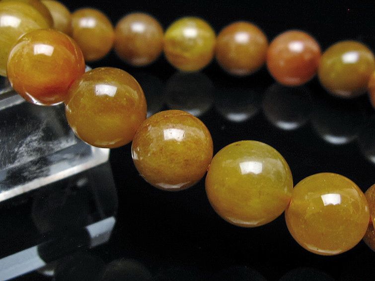 金針ルチル水晶 ブレスレット 11mm [t132-15854] 3枚目