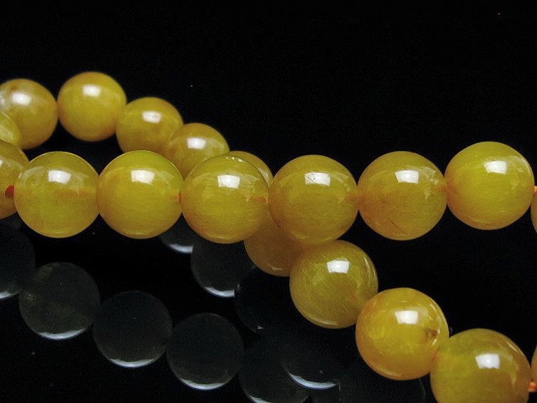 金針ルチル水晶 ブレスレット 10mm [t132-15915] 2枚目
