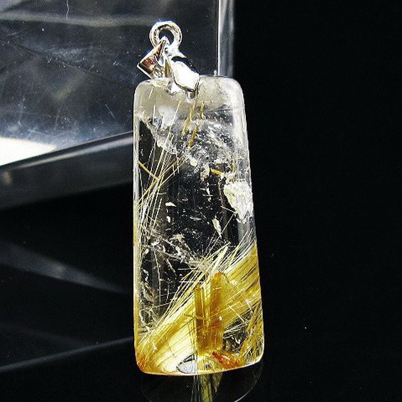 ルチルクォーツ 球 丸玉 ゴールドタイチンルチル 20mm t145-2473 : 誠