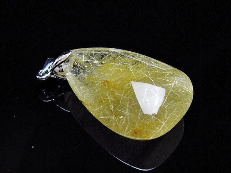 ゴールドタイチンルチル ペンダント [T134-4133] 3枚目