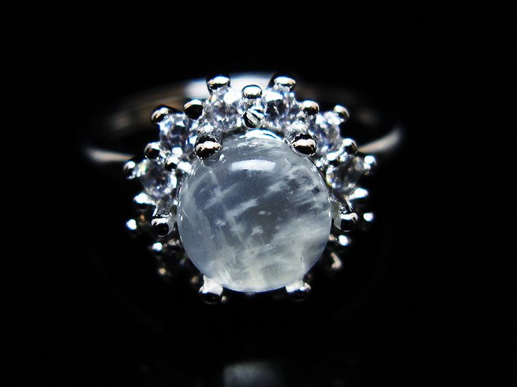 ムーンストーン 指輪 (15号) [t135-7394] 3枚目