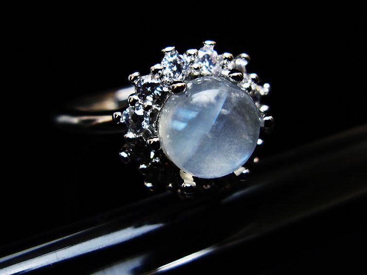 ムーンストーン 指輪 (16号) [t135-7405] 2枚目