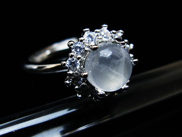 ムーンストーン 指輪 (15号)[T135-7406] 2枚目