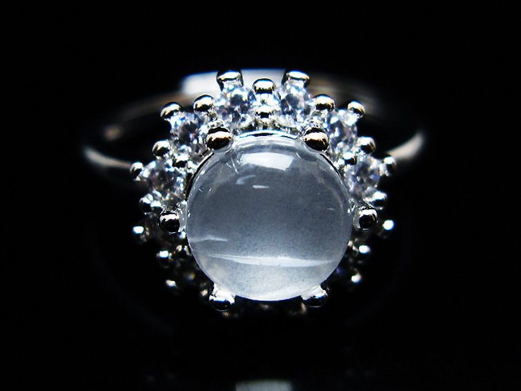 ムーンストーン 指輪 (16号)[T135-7412] 3枚目