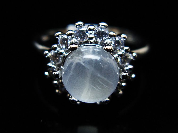 ムーンストーン 指輪 (15号) [t135-7463] 3枚目