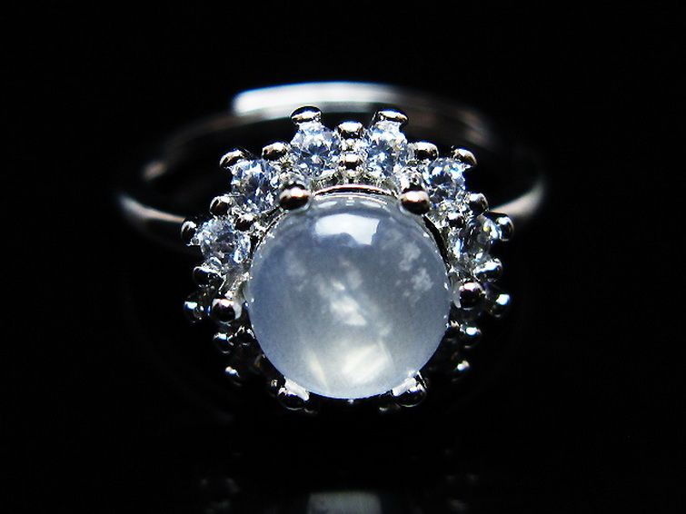 ムーンストーン 指輪 (15号) [t135-7467] 3枚目